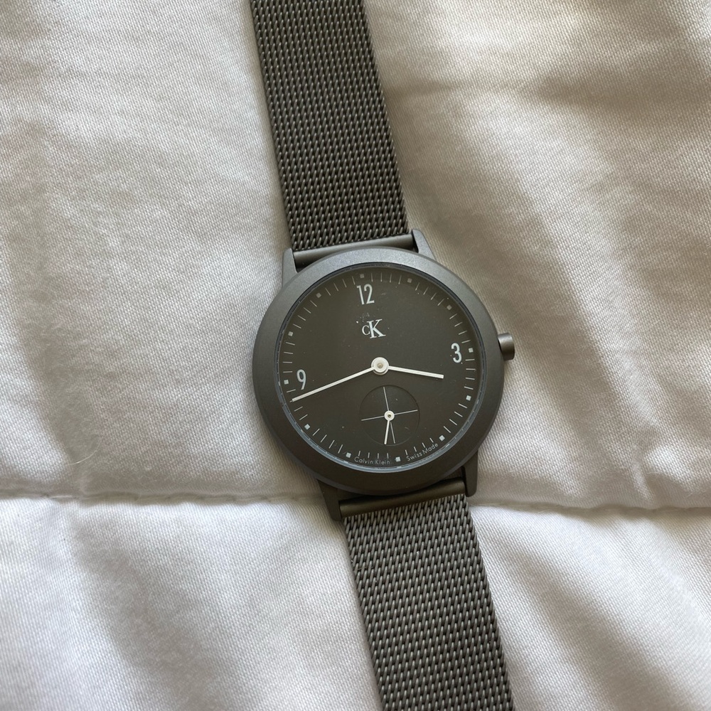 Calvin Klein stainless steel watch